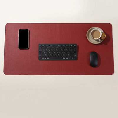 PU Leather Desk Mat & Mouse Pad