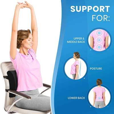 Adjustable Ergonomic Lumbar Support Pillow