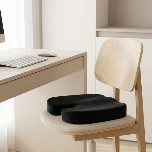 Ergonomic Memory Foam & Gel Seat Cushion